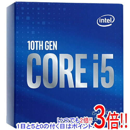 【いつでも2倍！1日と5.0のつく日、18日は3倍！】Core i5 10400 2.9GHz 12M LGA1200 65W SRH3C