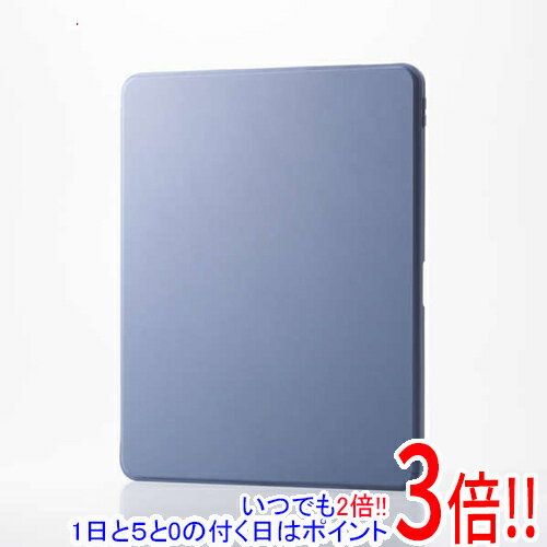 Rakuten - 【いつでも2倍！1日と5.0のつく日、18日は3倍！】ELECOM 13インチiPad Air(M3/M2) フラップケース 360度回転 2アングル TB-A25XMG360BG ブルーグレー