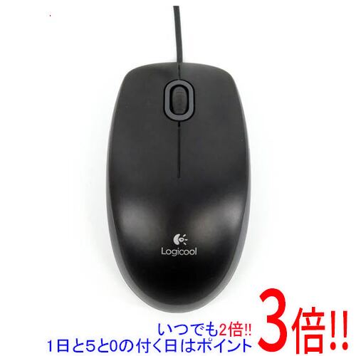 【いつでも2倍！1日と5.0のつく日 18日は3倍！】【中古】ロジクール 光学式有線マウス Mouse M100rBK ブラック