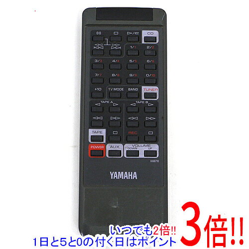 Rakuten - 【いつでも2倍！1日と5.0のつく日、18日は3倍！】【中古】YAMAHA オーディオリモコン VI66710 電池カバーなし