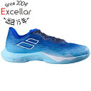 Babolat バボラ 27.5cm バドミントン シューズ メンズ Shadow Tour 5 Men 30S23356 セラミックブルー