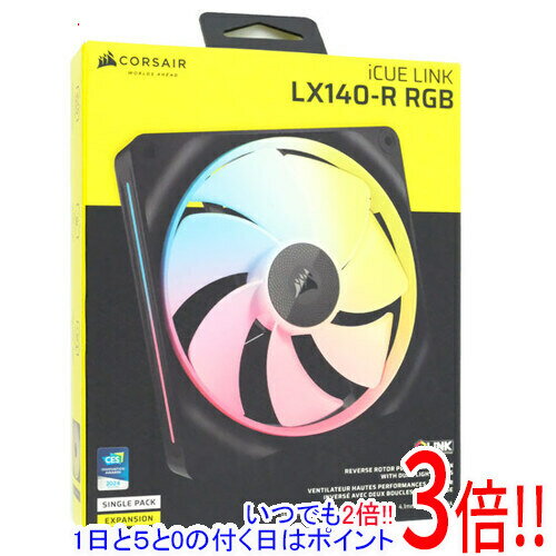 樂天商城 - 【いつでも2倍！1日と5.0のつく日、18日は3倍！】Corsair iCUE LINK LX140-R RGB Single Reverse Fan Expansion CO-9051051-WW ブラック