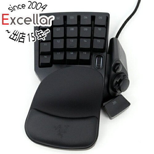 【中古】Razer 左手用キーパッド Tartarus Pro RZ07-03110100-R3M1 Classic Black 元箱あり