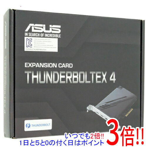 【いつでも2倍！1日と5.0のつく日、18日は3倍！】ASUS インターフェースカード ThunderboltEX 4 Thunderbolt4/Mini DisplayPort