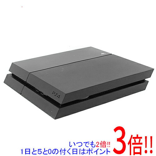 【いつでも2倍!1日と5.0のつく日、18日は3倍!】【中古】SONY プレイステーション4 500GB ブラック CUH-1100AB01 本体のみ