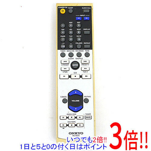 樂天商城 - 【いつでも2倍！1日と5.0のつく日、18日は3倍！】【中古】ONKYO オーディオリモコン RC-662S