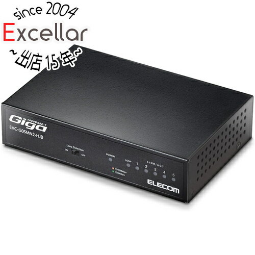 【いつでも2倍!5.0のつく日、18日は3倍!】エレコム製 スイッチングハブ 5ポート EHC-G05MN2-HJB ブラック 【いつでも2倍!5.0のつく日、18日は3倍!】エレコム製 スイッチングハブ 5ポート EHC-G05MN2-HJB ブラック