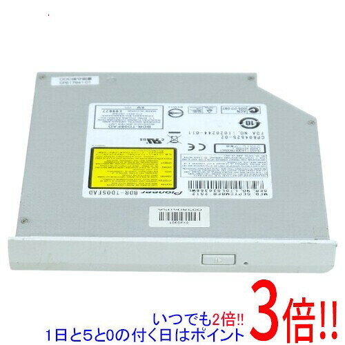 【中古】PIONEER 内蔵型ブルーレイドライブ BDR-TD05FAD