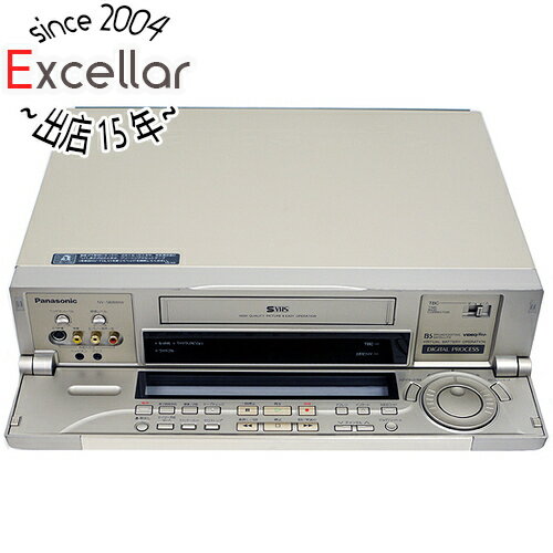 【いつでも2倍!5.0のつく日、18日は3倍!】【中古】Panasonic S-VHS ビデオデッキ NV-SB800W 【いつでも2倍!5.0のつく日、18日は3倍!】【中古】Panasonic S-VHS ビデオデッキ NV-SB800W