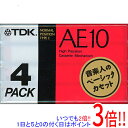 【いつでも2倍！5．0のつく日は3倍！1日も18日も3倍！】TDK カセットテープ ノーマルポジション AE10 4PACK AE-10X4K 10分