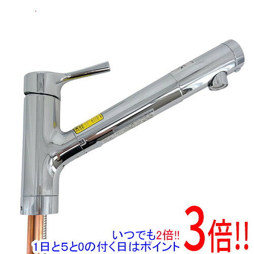 【新品(開封のみ)】 TOTO 台付シングル混合水栓 TKS05308JA