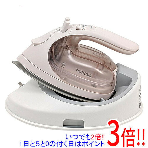 商品名【延長保証対応!!】TOSHIBA コードレスアイロン 美(ミ)ラクルLa・Coo TA-FV480(P) アイボリーピンク商品状態新品の商品です。型番TA-FV480(P) [アイボリーピンク]仕様[基本仕様]タイプ：コードレススチームアイロンハンガーアイロン(ハンガーショット)：○プレス機能：あり全方位対応：○立ち上がり時間：低:約50秒、中:約66秒、高:約81秒かけ面温度調節：低/中/高かけ面素材：チタン系消費電力：1200W(定格消費電力)収納ケース(袋)：○[スチーム機能]水タンク容量：90 mlスチーム温度調節：2段スチーム(中/高)スチーム量：最大約5g/分スチーム持続時間：最長約2分(約90秒〜約120秒)カセット式給水タンク：○除菌：○水漏れ防止：○[コード]コードタイプ：コードレスコード長さ：1.4 mコードリール式(置き台)：○[サイズ・重量]外形寸法/本体寸法：本体:幅103×高さ123×長さ219mm/収納時:幅171×高さ190×長さ260mm重量：0.9 kgその他※掲載画像は代表画像です。実際の商品と細部が異なる場合がございますので、商品状態につきましては表記の内容をご確認ください。※返品についてはこちらをご覧ください。■延長保証について詳しくは下記をご覧ください。・延長保証（自然故障プラン）のご案内はコチラ・延長保証（物損付きプラン）のご案内はコチラ　