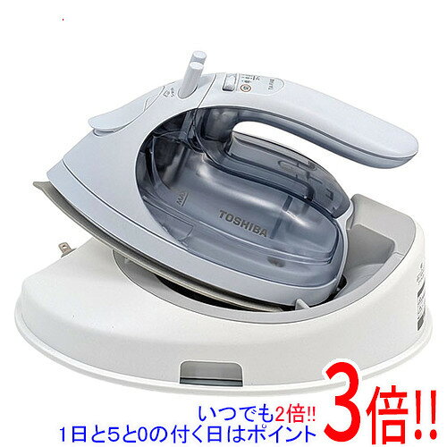 商品名【延長保証対応!!】TOSHIBA コードレスアイロン 美(ミ)ラクルLa・Coo TA-FV480(L) ペールブルー商品状態新品の商品です。型番TA-FV480(L) [ペールブルー]仕様[基本仕様]タイプ：コードレススチームアイロンハンガーアイロン(ハンガーショット)：○プレス機能：あり全方位対応：○立ち上がり時間：低:約50秒、中:約66秒、高:約81秒かけ面温度調節：低/中/高かけ面素材：チタン系消費電力：1200W(定格消費電力)収納ケース(袋)：○[スチーム機能]水タンク容量：90 mlスチーム温度調節：2段スチーム(中/高)スチーム量：最大約5g/分スチーム持続時間：最長約2分(約90秒〜約120秒)カセット式給水タンク：○除菌：○水漏れ防止：○[コード]コードタイプ：コードレスコード長さ：1.4 mコードリール式(置き台)：○[サイズ・重量]外形寸法/本体寸法：本体:幅103×高さ123×長さ219mm/収納時:幅171×高さ190×長さ260mm重量：0.9 kgその他※掲載画像は代表画像です。実際の商品と細部が異なる場合がございますので、商品状態につきましては表記の内容をご確認ください。※返品についてはこちらをご覧ください。■延長保証について詳しくは下記をご覧ください。・延長保証（自然故障プラン）のご案内はコチラ・延長保証（物損付きプラン）のご案内はコチラ　