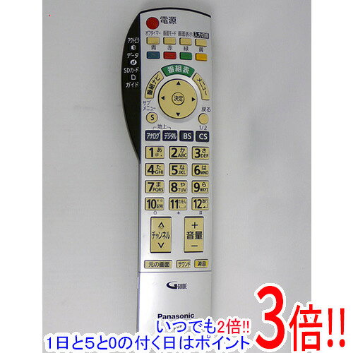【いつでも2倍！1日と5.0のつく日、18日は3倍！】【中古】Panasonic 液晶テレビ用...