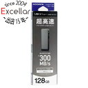 【いつでも2倍！5．0のつく日は3倍！1日も18日も3倍！】【新品訳あり(箱きず やぶれ)】 I-O DATA USBメモリ U3-MAX2/128K 128GB ブラック