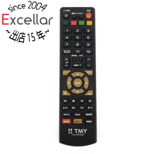 【いつでも2倍!5.0のつく日、18日は3倍!】【中古】TMY テレビ用リモコン TLD-RNT03P 電池カバーなし・本体いたみ