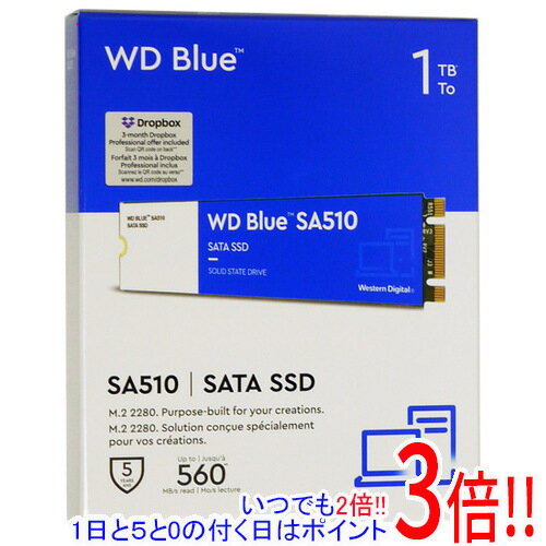 ył2{I5D0̂3{I1183{IzWestern Digital SSD WD Blue SA510 SATA WDS100T3B0B 1TB