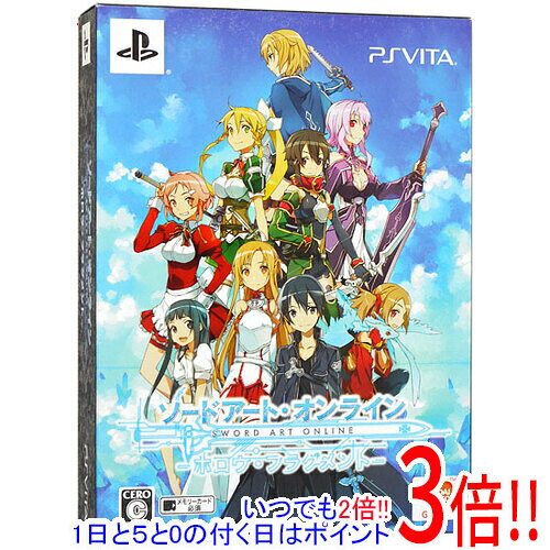 【いつでも2倍！1日と5.0のつく日、18日は3倍！】【中古】ソードアート・オンライン - ホロウ・フラグメント - 初回限定生産版 PS Vita 外箱いたみ