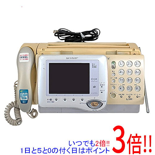 商品名【中古】SHARP 電話機 FAX 親機のみ UX-W70CL 本体のみ 用紙トレーなし 本体いたみ商品状態動作確認済みの中古品です。※中古品のため、使用感や傷、汚れ等がある場合がございます。日焼けによる色あせがございます。※外観上の変色であり、商品自体の機能には影響ございません。※用紙トレーはありません。※本体に汚れ・さび、用紙トレー接続部に破損が見られます。型番UX-W70CL仕様[基本仕様]電話機能：○スキャナタイプ：コードレスハンドスキャナ記録紙サイズ：A4読取紙サイズ：B4[その他機能]コピー機能：○ペーパーレス機能：○付属品※子機はありません。※親機本体のみとなります。ご確認後、ご検討お願い致します。その他※掲載画像は代表画像です。実際の商品と細部が異なる場合がございますので、商品状態につきましては表記の内容をご確認ください。※返品についてはこちらをご覧ください。　
