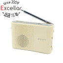 【いつでも2倍!5.0のつく日、18日は3倍!】【中古】SONY FM/AMハンディーポータブルラジオ ICF-51/W 本体のみ 本体いたみ