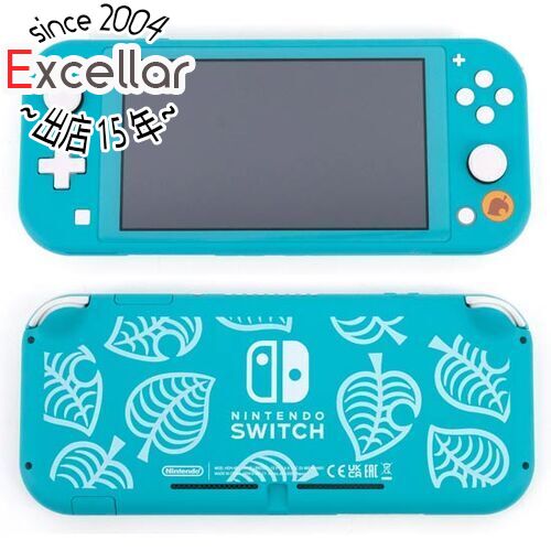 商品名【中古】任天堂 Nintendo Switch Lite あつまれ どうぶつの森セット 〜まめきち＆つぶきちアロハ柄〜 HDH-S-BCZGB商品状態 動作確認済の中古品です。 ※本体初期化済みですので、Nintendo Switchソフト「あつまれ どうぶつの森」ダウンロード版ソフトは、消去されています。 ※中古品ですので、傷、汚れ等ある場合がございます。ご理解の上、ご検討お願いします。 商品説明 特別デザインの「Nintendo Switch Lite」です。 ターコイズカラーの本体には、HOMEボタン付近に「たぬき開発」のワッペンが、背面にはまめきちやつぶきちたちが着ているアロハシャツ柄があしらわれています。 小さく、軽く、持ち運びやすい。携帯専用のNintendo Switch。 「Nintendo Switch Lite」は、「Nintendo Switch」の新しい仲間で、コントローラーを本体と一体化させることで、小さく、軽く、持ち運びやすくなった、携帯専用のゲーム機です。 携帯専用なので、テレビに画面を出力して遊ぶことはできませんが、Nintendo Switchの携帯モードでプレイできるすべての「Nintendo Switch(※)」ソフトがお楽しみいただけます。 ※「携帯モード」に対応したソフトでも、Joy-Conの機能(HD振動、モーションIRカメラ、Joy-Con内蔵のモーションセンサー)を利用するソフトは、Joy-Conをお持ちでない場合、遊びかたに制限のある場合がございます。商品名 Nintendo Switch Lite あつまれ どうぶつの森セット 〜まめきち＆つぶきちアロハ柄〜 型番 HDH-S-BCZGB 仕様 [スペック] タイプ 携帯ゲーム機 ストレージ容量 32GB 入出力端子 USB Type-C端子 x1/ヘッドホンマイク端子×1/microSD・microSDHC・microSDXCメモリーカードx1 ディスプレイサイズ 5.5インチ 駆動時間(目安) 約3〜7時間 充電時間 約3時間※本体をスリープして充電したときの時間です。 オンライン対応 ○ 特別仕様 ○ [サイズ・重量] サイズ 縦91.1mm×横208mm×厚さ13.9mm※最大の厚さは28.4mm 重量 約275g 付属品 ※画像のものがすべてです。ご確認後、ご検討お願い致します。その他 ※商品の画像はイメージです。その他たくさんの魅力ある商品を出品しております。ぜひ、見て行ってください。※返品についてはこちらをご覧ください。　