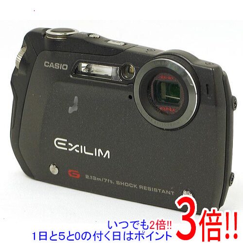 【中古】CASIO EXILIM G EX-G1 ブラック 1210万画素