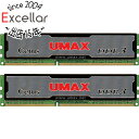 【中古】UMAX Cetus DCDDR3-16GB-1333 DDR3 PC3-10600 8GBx2