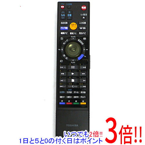 For Visual Equipments - 【いつでも2倍！1日と5.0のつく日、18日は3倍！】【中古】TOSHIBA製 ブルーレイレコーダー用リモコン SE-R0380