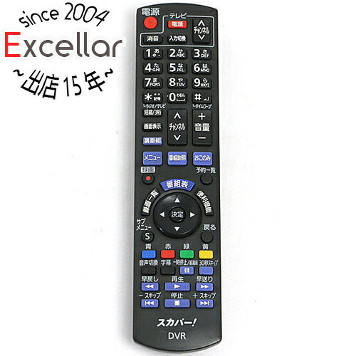 Electric Fan - 【いつでも2倍！1日と5.0のつく日、18日は3倍！】【中古】Panasonic スカパー チューナーリモコン N2QAYB000913
