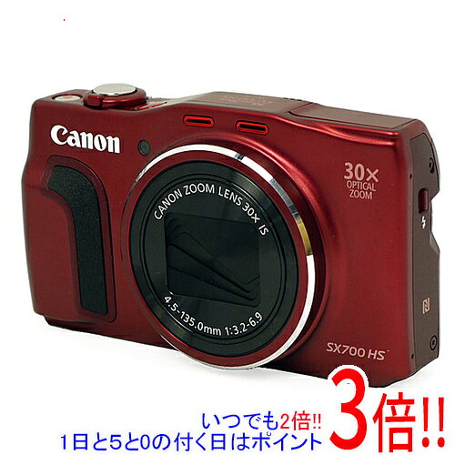 Canonキャノン デジカメパワーショットSX700HS レッド色 中古品 楽天市場】CANON PowerShot SX700 HS 中古の通販