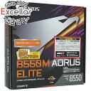 【中古】GIGABYTE MicroATXマザーボード B550M AORUS ELITE Rev.1.0 SocketAM4 元箱あり
