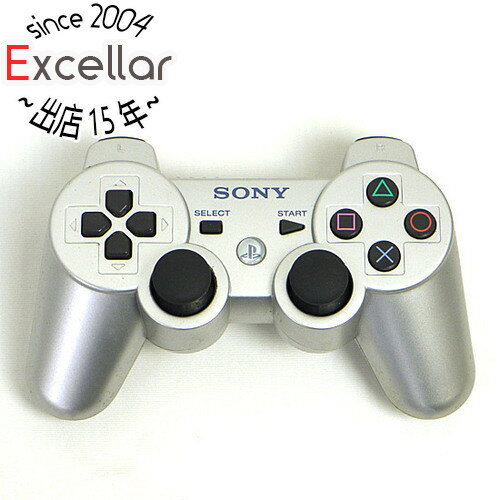 【いつでも2倍!5.0のつく日、18日は3倍!】【中古】SONY ワイヤレスコントローラー DUALSHOCK3 CECH-ZC2J サテン・シルバー 本体のみ 【いつでも2倍!5.0のつく日、18日は3倍!】【中古】SONY ワイヤレスコントローラー DUALSHOCK3 CECH-ZC2J サテン・シルバー 本体のみ