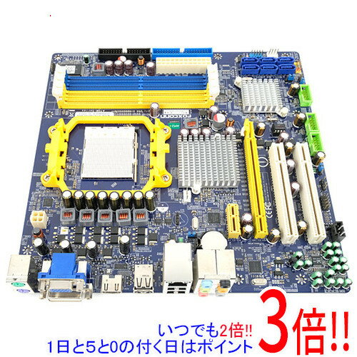 【いつでも2倍！5．0のつく日は3倍！1日も18日も3倍！】【中古】FOXCONN製 MicroATXマザーボード A7GM-S