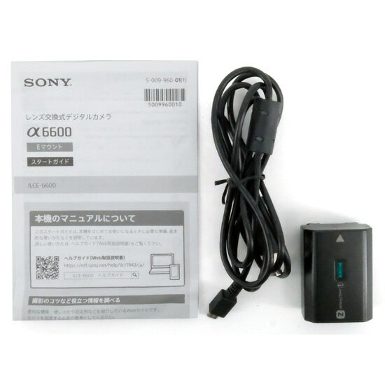 【いつでも2倍！5.0のつく日、18日は3倍！】【中古】SONY デジタル一眼 α6600 ボディ ILCE-6600