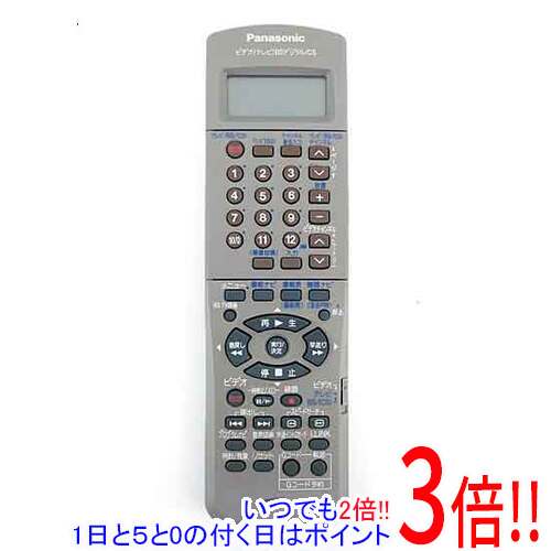 樂天商城 - 【いつでも2倍！1日と5.0のつく日、18日は3倍！】【中古】Panasonic ビデオリモコン EUR7901KJ0