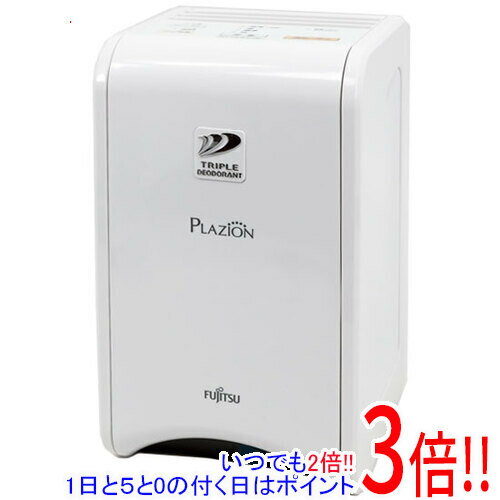 【延長保証対応!!】富士通ゼネラル 小型脱臭機 PLAZION DAS-15R-W ホワイト