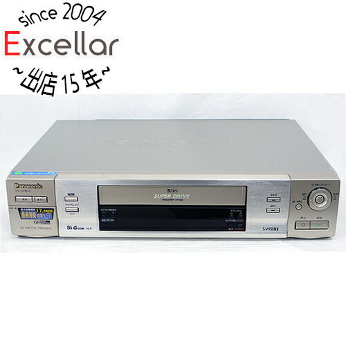 【いつでも2倍!5.0のつく日、18日は3倍!】【中古】Panasonic S-VHS ビデオデッキ NV-SVB10 リモコン付き 【いつでも2倍!5.0のつく日、18日は3倍!】【中古】Panasonic S-VHS ビデオデッキ NV-SVB10 リモコン付き
