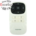 【いつでも2倍!5.0のつく日、18日は3倍!】【中古】TOSHIBA 扇風機用リモコン F-DLR200X リモコンのみ