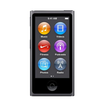 Apple 第7世代 iPod nano MKN52J/A グレイ/16GB