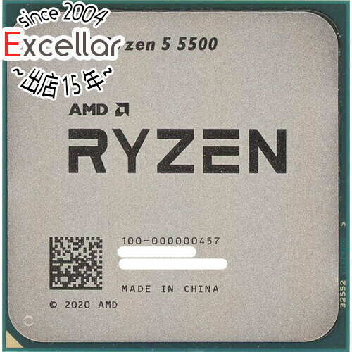 【いつでも2倍!1日と5.0のつく日、18日は3倍!】【バルク新品】 AMD Ryzen 5 5500 100-100000457 3.6GHz Socket AM4