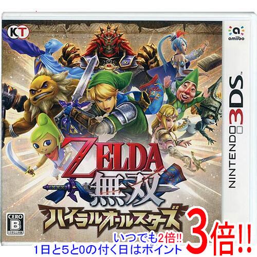 【中古】ゼルダ無双 ハイラルオールスターズ 3DS 説明書なし