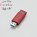 【いつでも2倍!5.0のつく日、18日は3倍!】ELECOM USB3.1(Gen1)対応 ノック式USBメモリ MF-PKU3016GRD 16GB レッド