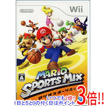 【エントリー＆カード利用で最大12倍！　10/1〜10/31まで！】【中古】MARIO SPORTS MIX(マリオスポーツミックス) Wii 基本操作のシートなし