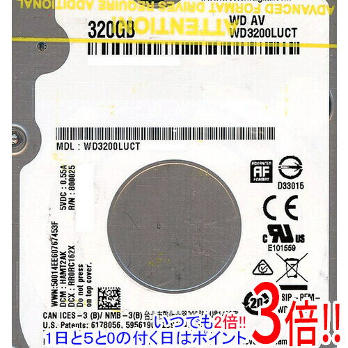 Western Digital HDD WD3200LUCT 320GB