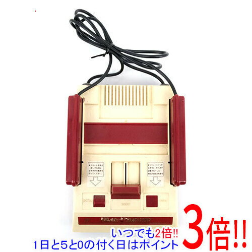 【いつでも2倍！5．0のつく日は3倍！1日も18日も3倍！】【中古】任天堂 ファミリーコンピューター 本体 HVC-001 本体のみ 本体いたみ