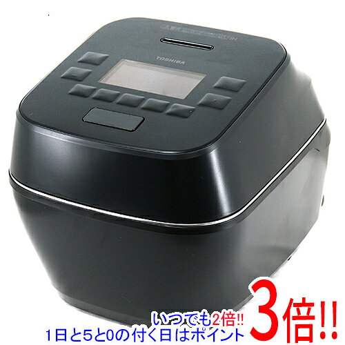 商品名【延長保証対応!!】TOSHIBA 真空圧力IH炊飯器 5.5合炊き RC-10SGA(K) グランブラック商品状態新品の商品です。型番RC-10SGA(K) [グランブラック]仕様[基本仕様]炊飯量 5.5 合タイプ 圧力IH炊飯器内釜 備長炭かまど丸釜/5年保証内釜の厚さ 7 mm保温時間 真空保温：40時間(白米)/エコ炊飯・白米玄米混合・玄米・麦ご飯・雑穀米：12時間その他機能 遠赤外線/蒸気セーブ[炊飯機能]食感炊き分け ○銘柄炊き ○早炊き ○少量炊き ○エコ炊き ○炊飯メニュー 炊き込みごはん/おかゆ/冷凍ごはん/お弁当炊飯材料 無洗米/玄米/雑穀米/麦ごはん[お手入れ機能]お手入れ点数 2点(内釜/スッキリ内ぶた)内ふた丸洗い ○クリーニング機能 ○[調理機能]温泉卵・ゆで卵 ○[省エネ性能]最大消費電力 1450 W炊飯時消費電力量/回 195.2 Wh保温時消費電力量/h 15.1 Wh省エネ基準達成率 101%(2008年度)[サイズ・重量]幅x高さx奥行き 253x246x328 mm重さ 6.1 kg[カラー]カラー グランブラックその他※掲載画像は代表画像です。実際の商品と細部が異なる場合がございますので、商品状態につきましては表記の内容をご確認ください。※返品についてはこちらをご覧ください。■延長保証について詳しくは下記をご覧ください。・延長保証（自然故障プラン）のご案内はコチラ・延長保証（物損付きプラン）のご案内はコチラ　