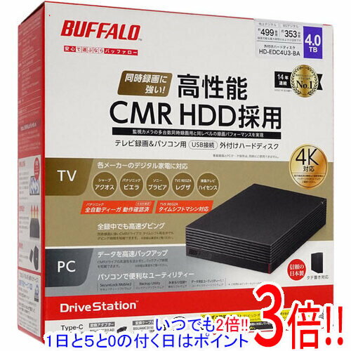 �ڱ�Ĺ�ݾ��б�!!��BUFFALO������HD HD-EDC4U3-BA 4TB