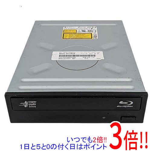 商品名【中古】LGエレクトロニクス 内蔵型ブルーレイドライブ BH12NS30商品状態動作確認済みの中古品です。※中古品のため、使用感や傷、汚れ等がある場合がございます。型番BH12NS30仕様[対応メディア]BD-R/BD-RE/DVD-R/DVD-RWDVD-R DL/DVD+R/DVD+RW/DVD+R DL/DVD-RAM接続インターフェース：SATAキャッシュ：4MB設置方式：内蔵書込速度：BD-RE書き換え速度 2 倍速DVD-R書き込み速度：16 倍速DVD-RW書き換え速度：6 倍速DVD+R書き込み速度：16 倍速DVD+RW書き換え速度：8 倍速DVD-RAM書き換え速度：12 倍速CD-R書き込み速度：48 倍速CD-RW書き込み速度：24 倍速付属品※画像のものがすべてです。ご確認後、ご検討お願い致します。その他※掲載画像は代表画像です。実際の商品と細部が異なる場合がございますので、商品状態につきましては表記の内容をご確認ください。※返品についてはこちらをご覧ください。　
