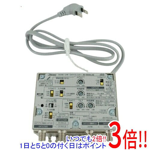 商品名因幡電機産業 Abaniact マルチブースター AV-M30L5S-00商品状態新品です。型番 AV-M30L5S-00仕様2K/4K/8K対応周波数帯域 10〜3224MHzその他※掲載画像は代表画像です。実際の商品と細部が異なる場合がございますので、商品状態につきましては表記の内容をご確認ください。※返品についてはこちらをご覧ください。　