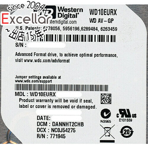 ył2{I5D0̂3{I1183{IzWestern DigitalHDD WD10EURX 1TB SATA600